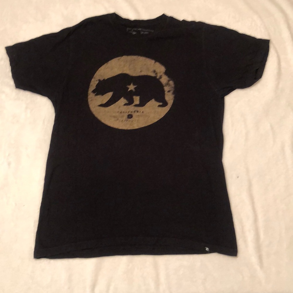 Rip curl black graphic tee
